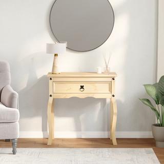 VidaXL Table console bois de pin  