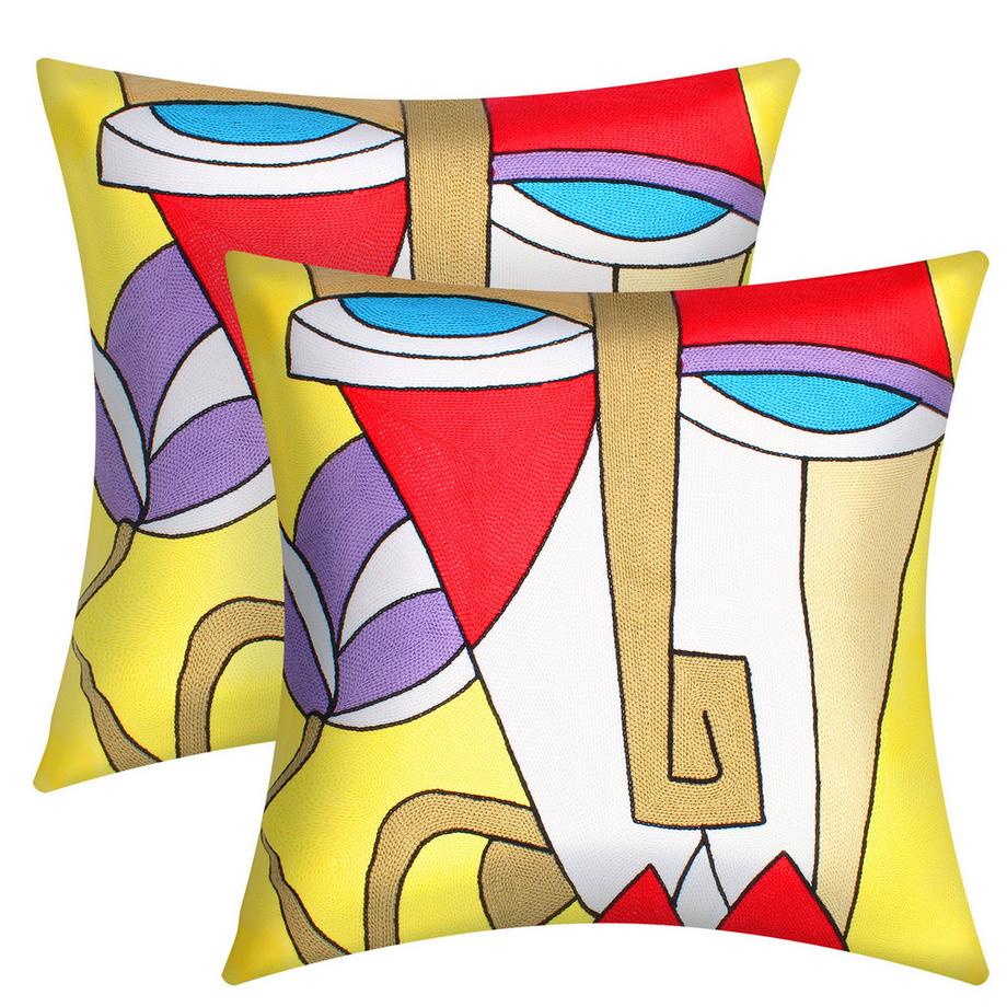 Avizar 2 Stk. Kissenbezüge Art Nivara  