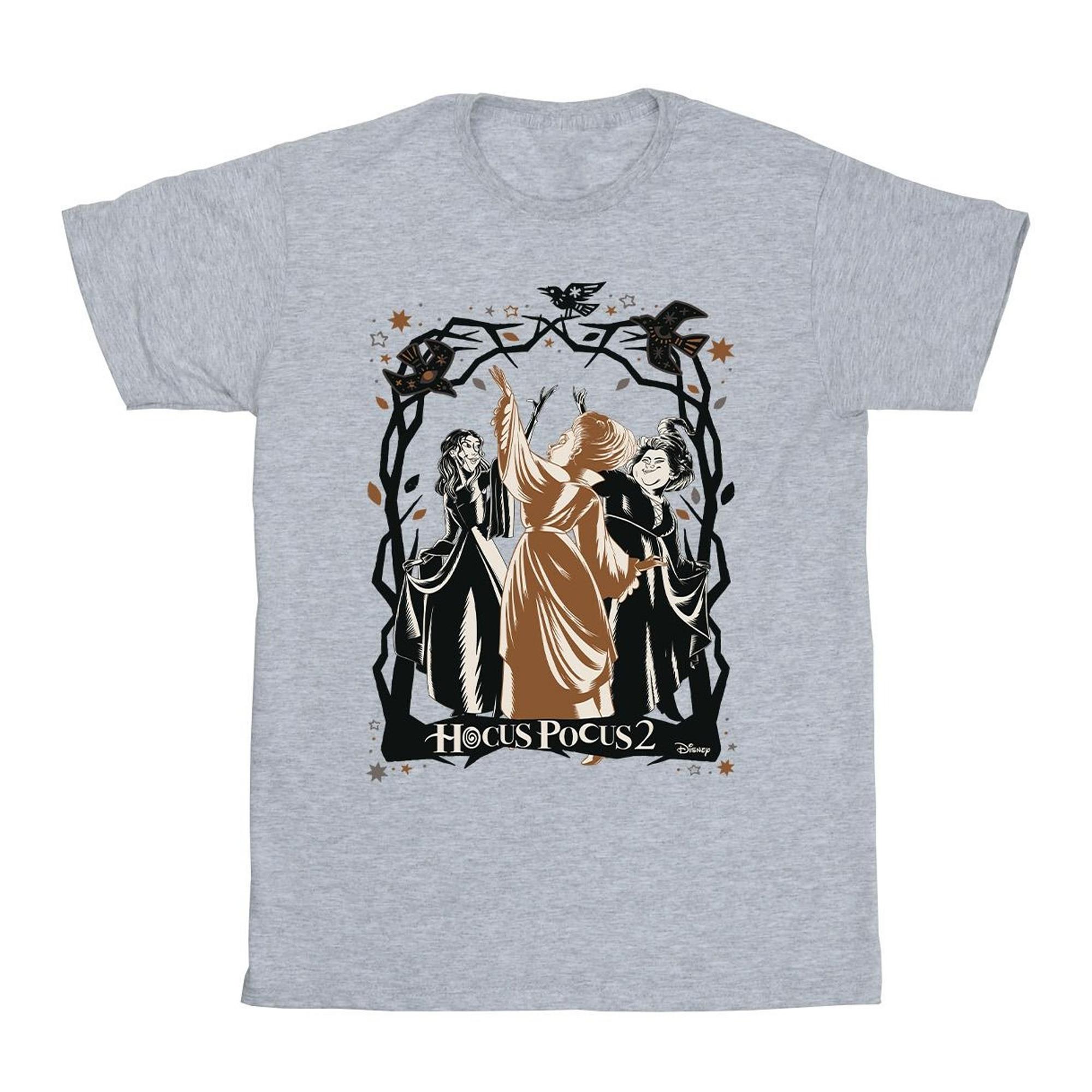 Image of Hocus Pocus Birds Tshirt Unisex Grau 140/146