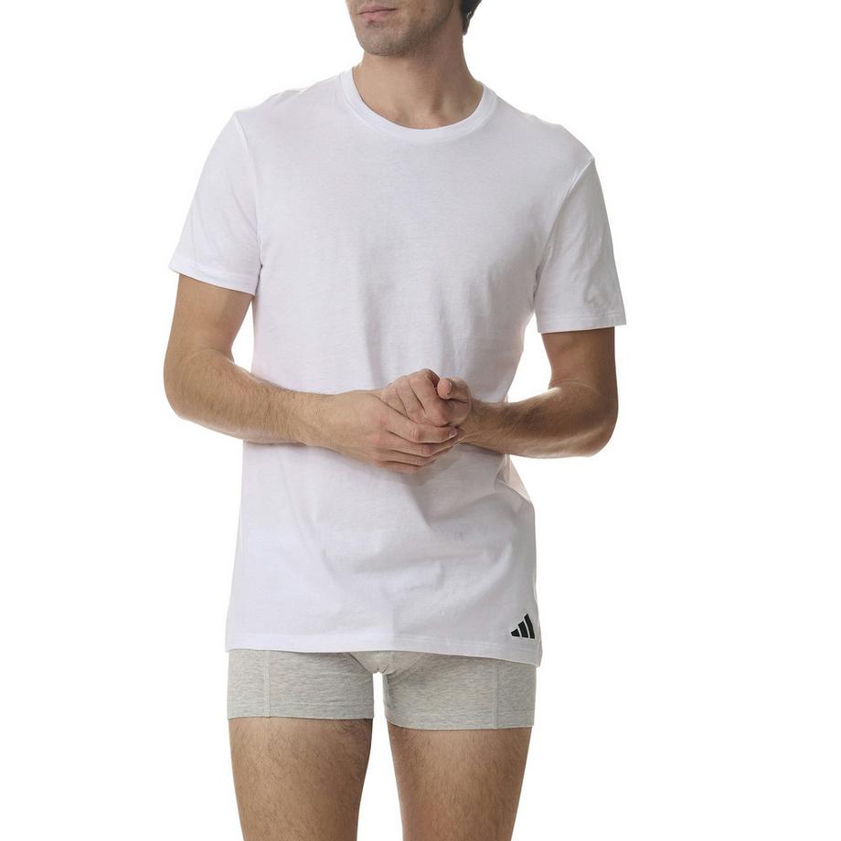 adidas Active Core Cotton 3PK T-Shirt Col Rond Lot de 3 Coupe Ajustée  