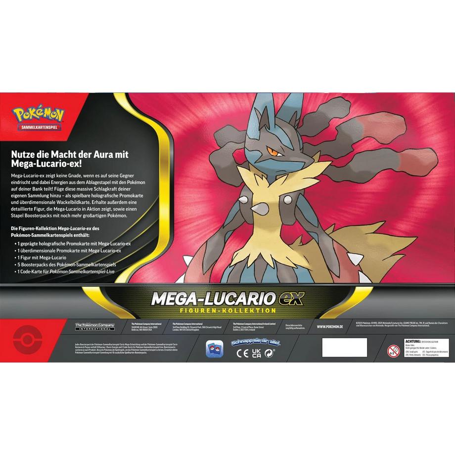 Pokemon  Mega-Lucario ex Figurensammlung 