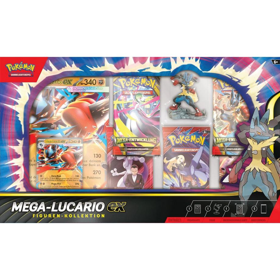 Pokemon  Mega-Lucario ex Figurensammlung 