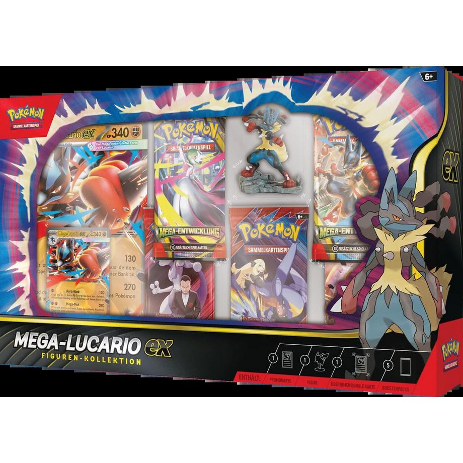 Pokemon  Mega-Lucario ex Figurensammlung 