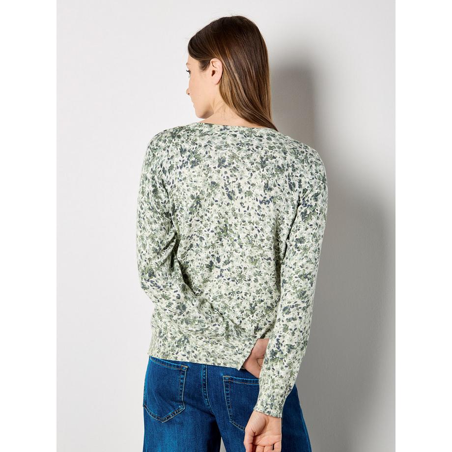 APRICOT Pull Fin Motif Floral  
