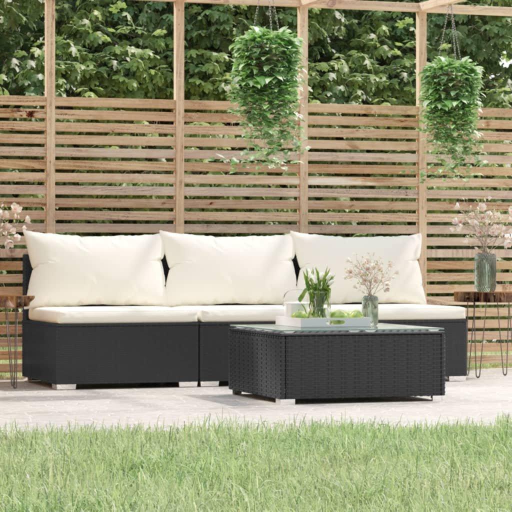 VidaXL Garten-lounge-set poly-rattan  