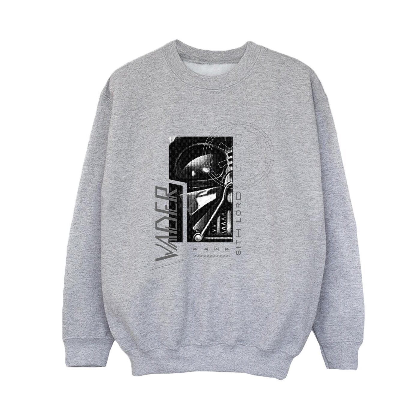 Image of Obiwan Kenobi Sith Scifi Collage Sweatshirt Jungen Grau 116