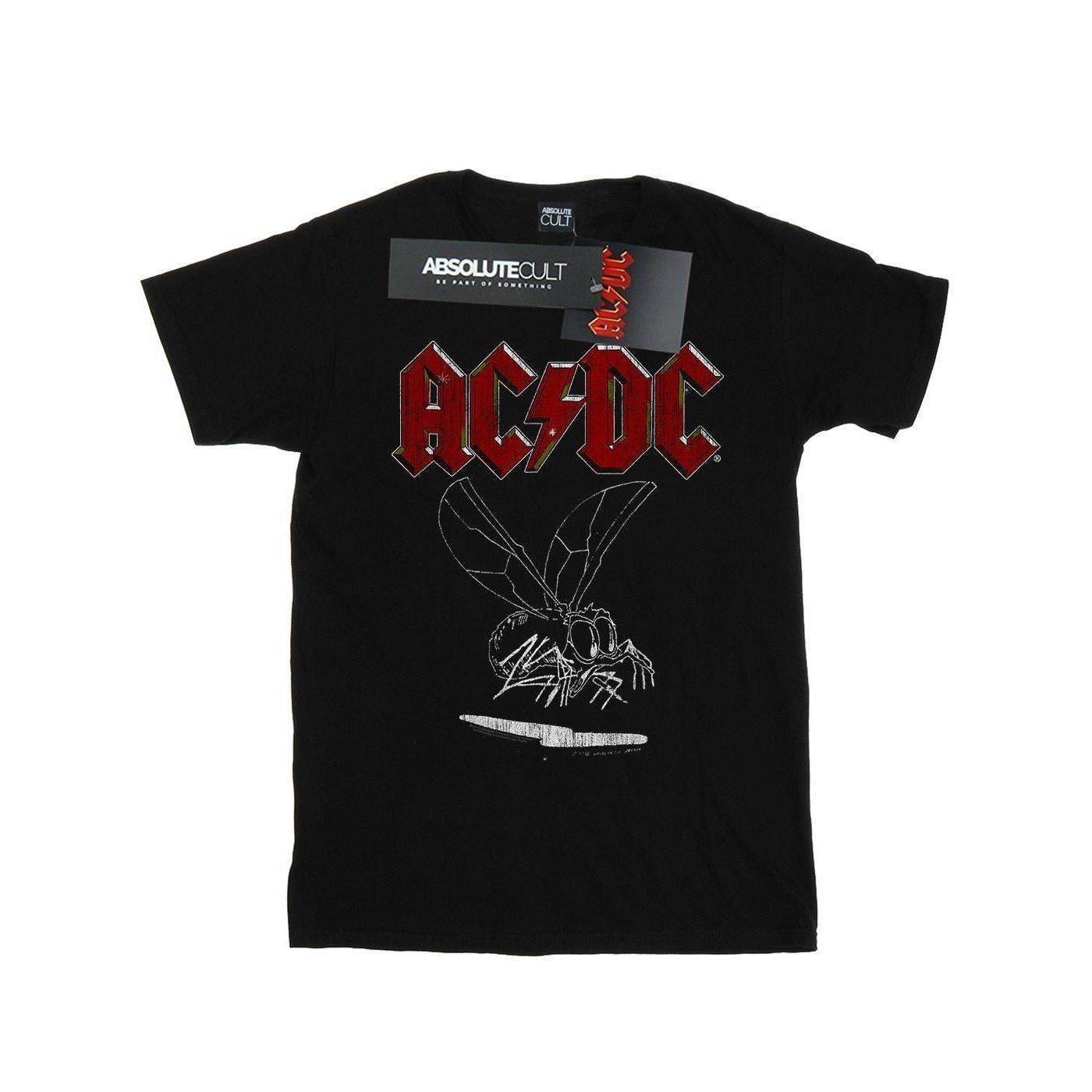 Image of Acdc Fly On The Wall 1985 Tshirt Damen Schwarz XXL