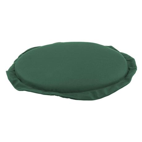 mutoni Coussin de jardin rond vert foncé  