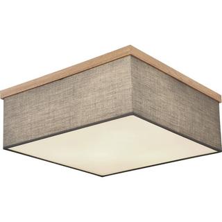 mutoni Plafonnier métal noir mat 3xE27 LED  