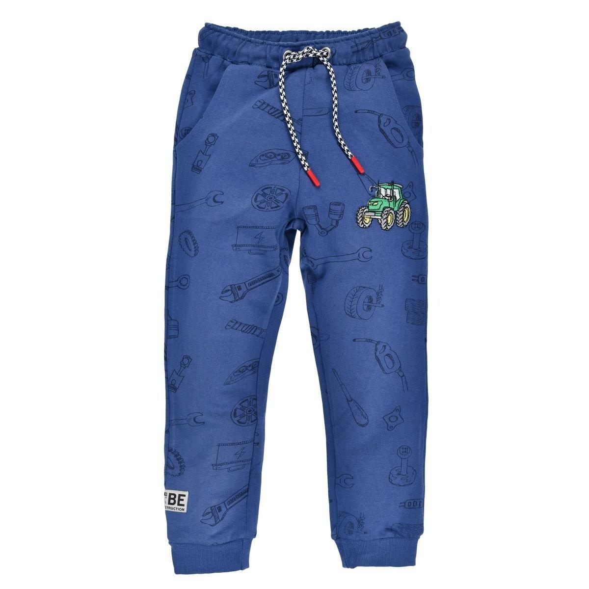 Image of Jungen Jogginghose Traktor Unisex Blau 128