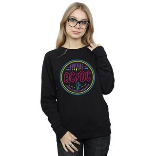 AC/DC  Sweatshirt Circle Neon 