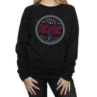 AC/DC  Sweatshirt Circle Neon 