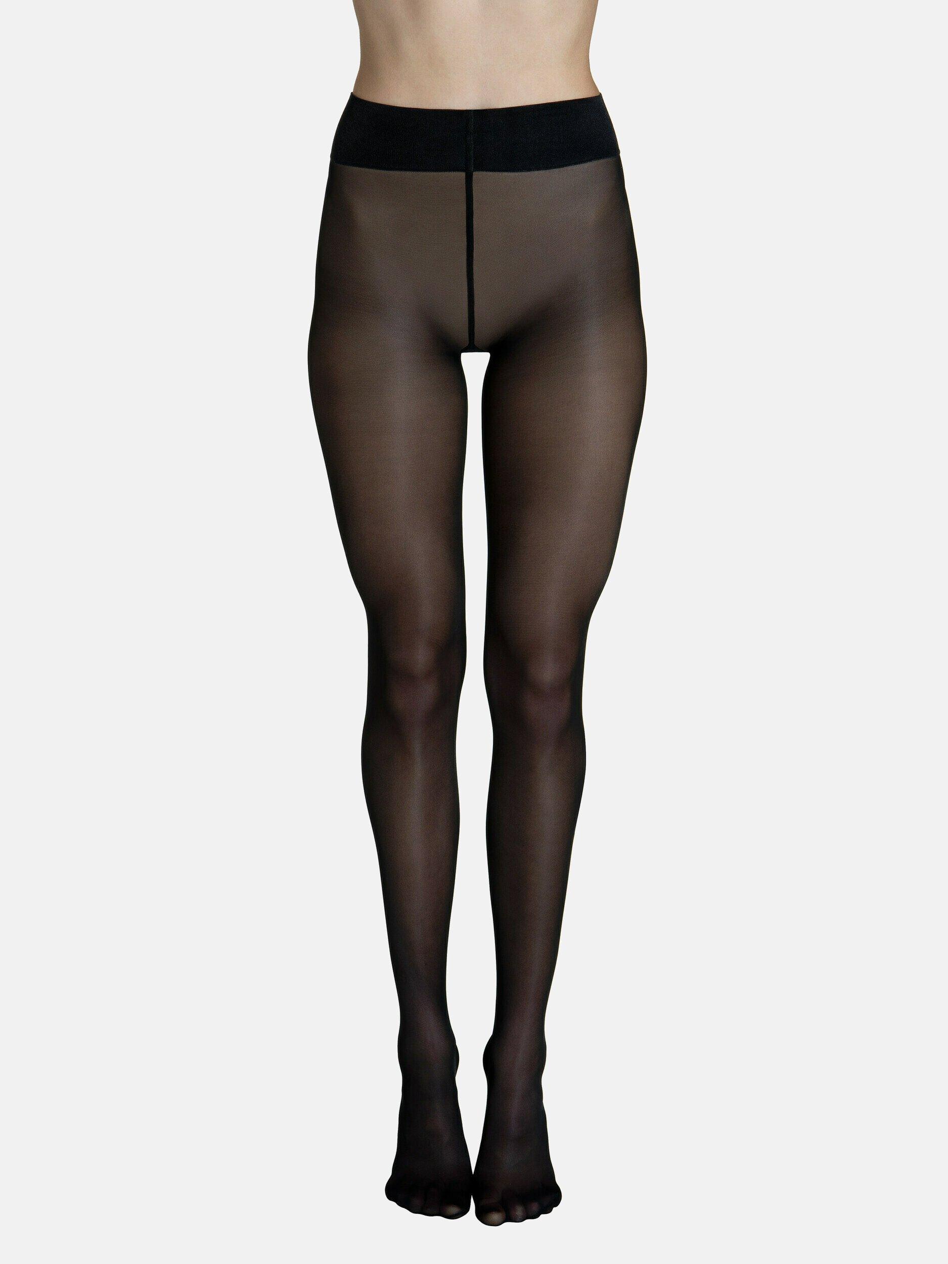 Image of Strumpfhose 40 Den Transparent Selection Damen Schwarz L