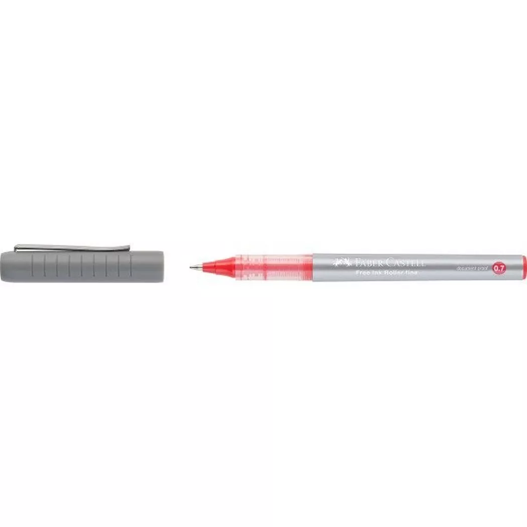 FABER-CASTELL Roller Free Ink 0.7mm 348121 rouge