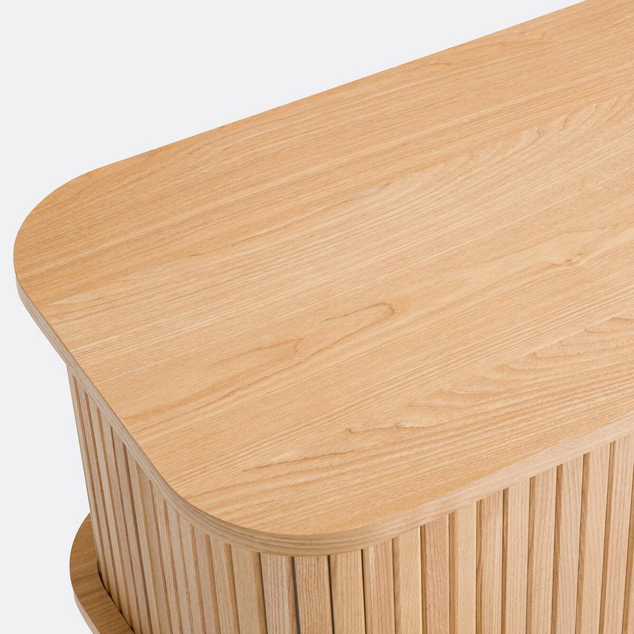 La Redoute Intérieurs TV-Möbel Wapong mit 2 Schiebetüren  