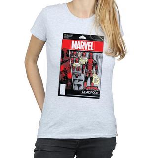 MARVEL  Deadpool Action Figure TShirt 