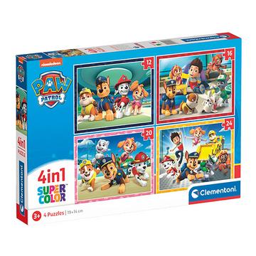 Puzzle Paw Patrol 4in1 (12,16,20,24)