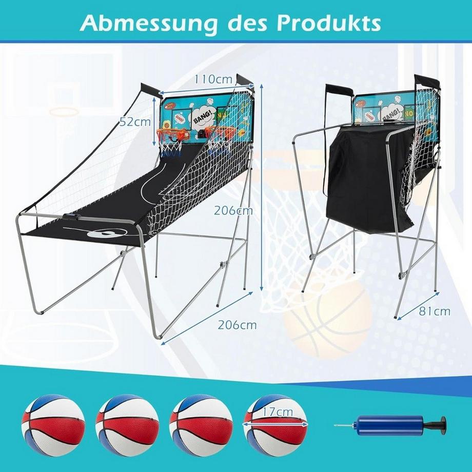 Northix Jeu d'arcade de basket-ball, 8 modes  