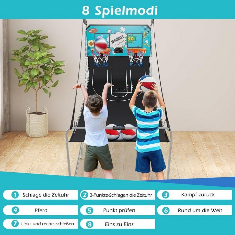 Northix Jeu d'arcade de basket-ball, 8 modes  