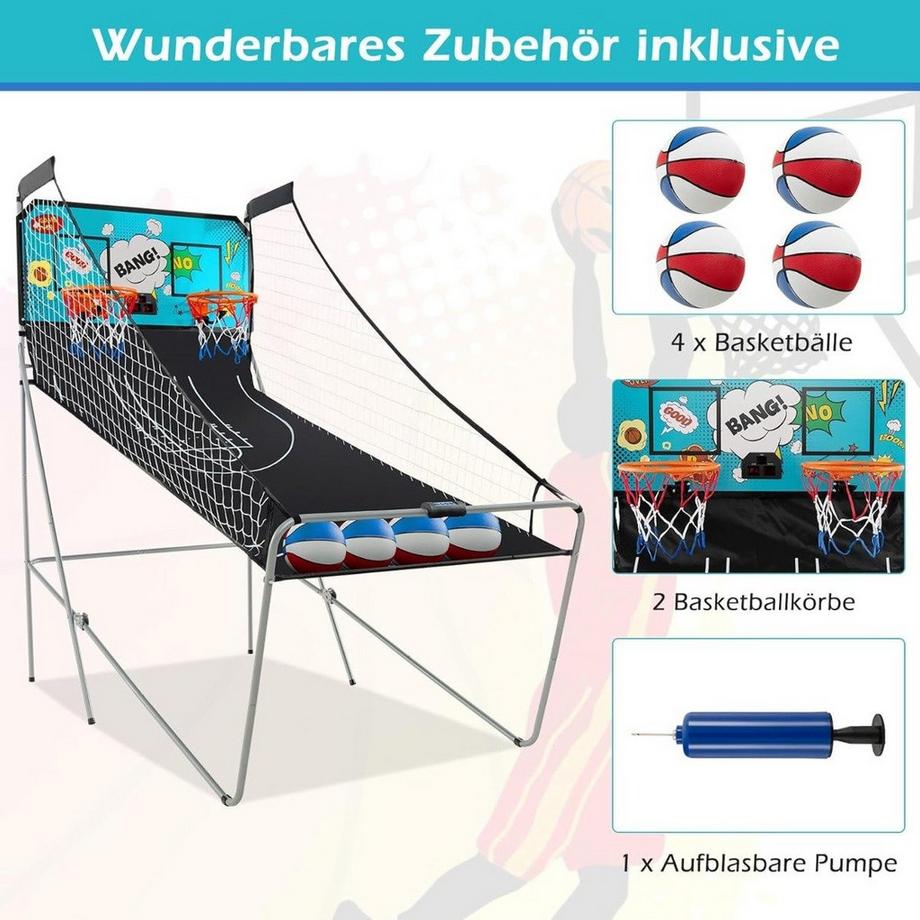Northix Jeu d'arcade de basket-ball, 8 modes  