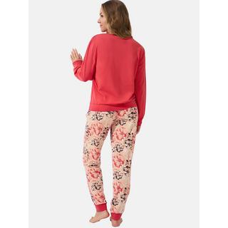 Lisca  Pyjama Hose gerafft Top Langarm Ocean 