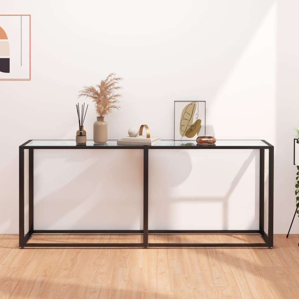 VidaXL Table console verre  