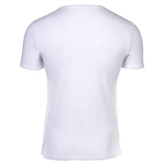 VERSACE Topeka Bi-Stretch Coton Biologique Col V T-Shirt  
