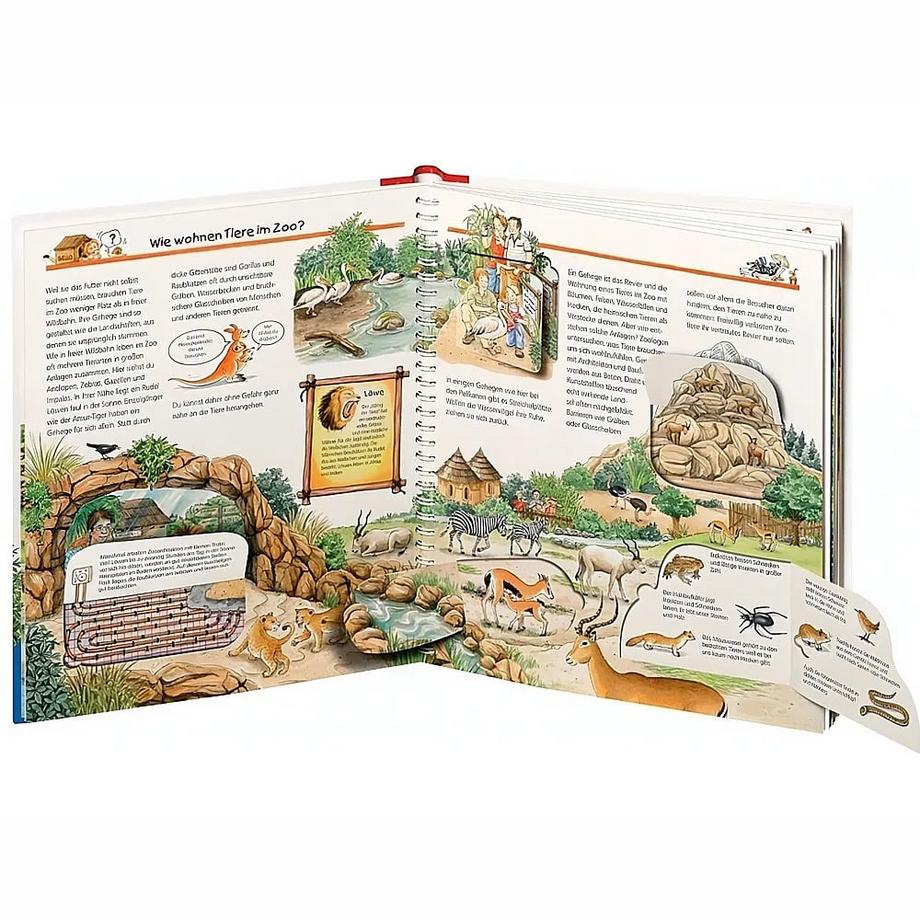 Wieso? Weshalb? Warum?, Band 45: Im Zoo Erne, Andrea; Kreimeyer-Visse, Marion (Illustrationen) Couverture rigide 