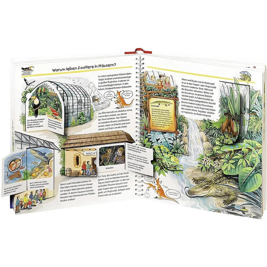 Wieso? Weshalb? Warum?, Band 45: Im Zoo Erne, Andrea; Kreimeyer-Visse, Marion (Illustrationen) Couverture rigide 