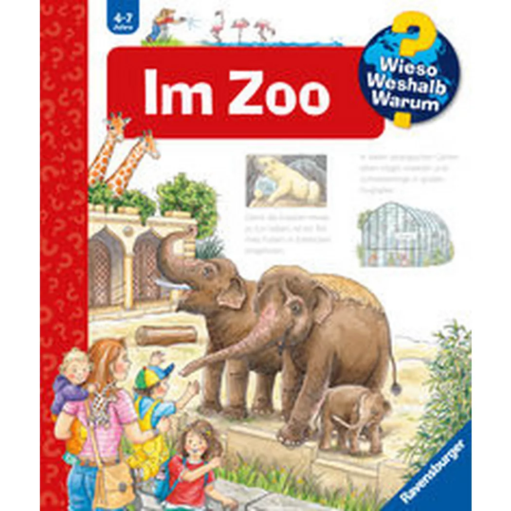 Ravensburger - Wieso? Weshalb? Warum?, Band 45: Im Zoo, Erne, Andrea; Kreimeyer-Visse, Marion (Illustrationen)