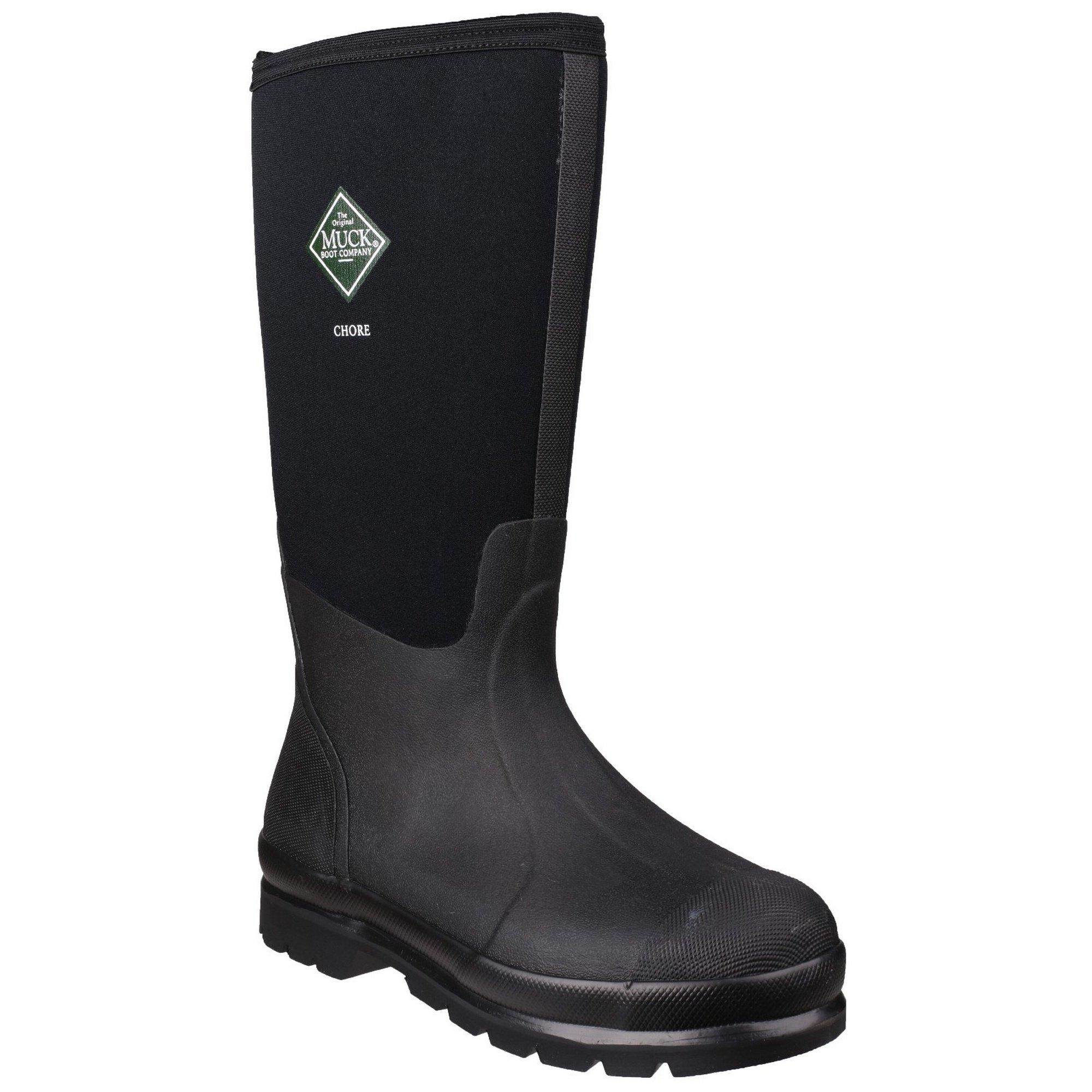 Image of Chore Classic Hi Patterned Gummistiefel Damen Schwarz 47