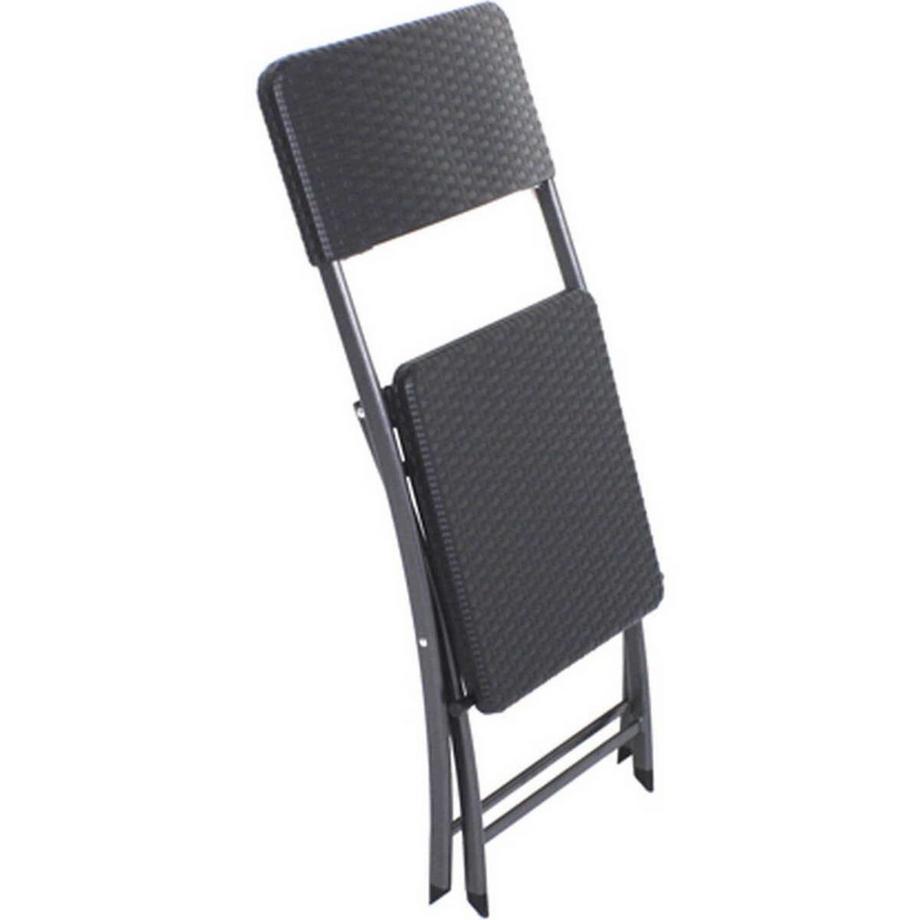 mutoni Set da balcone Ventana acciaio nero (set di 3)  