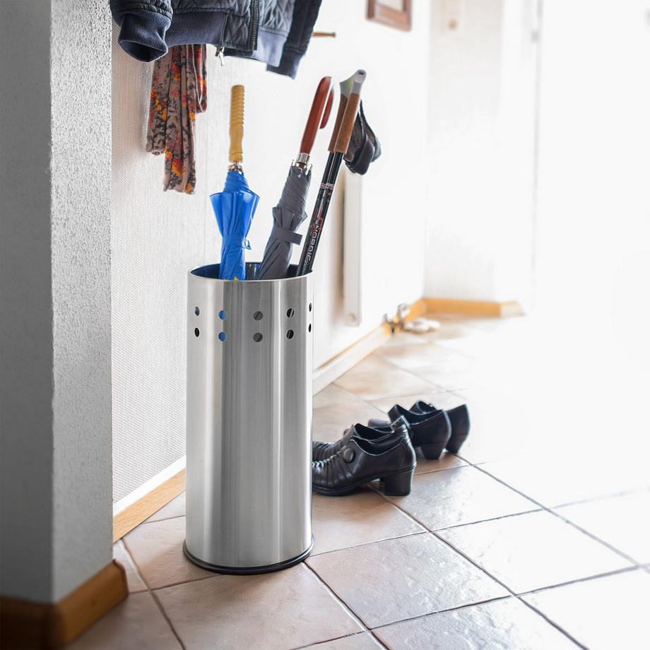 Northix Portaombrelli in acciaio inossidabile  