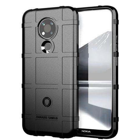 Cover-Discount  Nokia 3.4 - Texture caoutchouc coque noir 