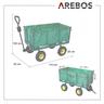 Arebos Bollerwagen Chariot de transport Chariot de jardin Chariot à outils Chariot à main Chariot coulissant  