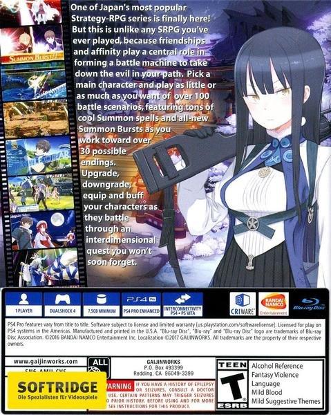 BANDAI NAMCO  Summon Night 6: Lost Borders -US- 