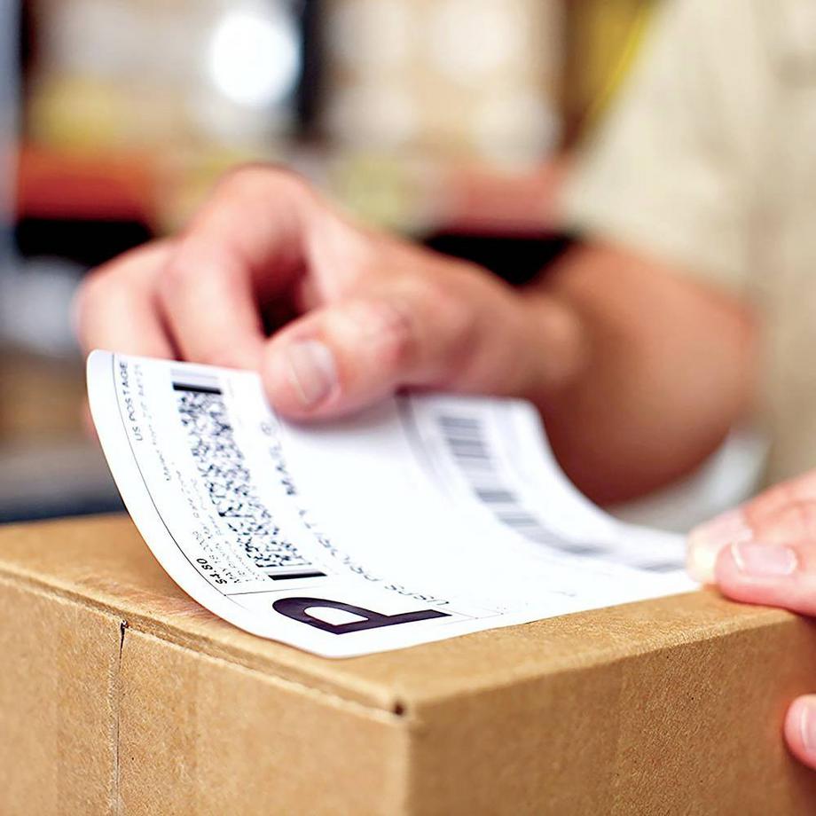 Dymo  Rouleau d'étiquettes, 159 mm x 104 mm, permanent 