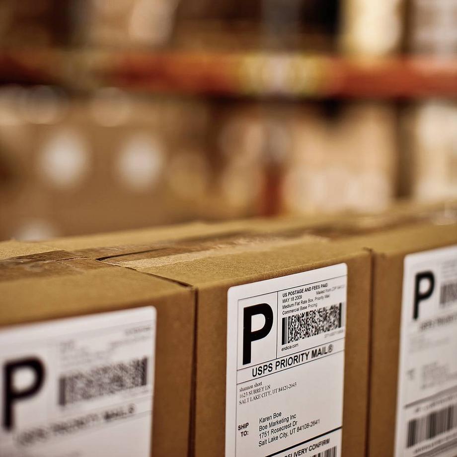 Dymo  Rouleau d'étiquettes, 159 mm x 104 mm, permanent 