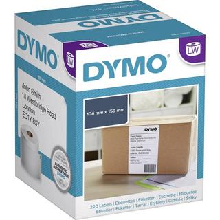 Dymo  Rollenetiketten, 159 mm x 104 mm, permanent 