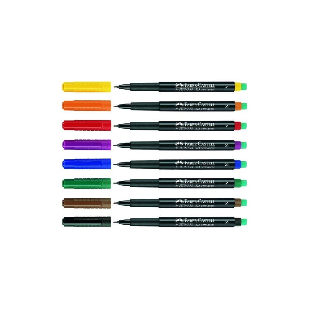 Faber-Castell FABER-CASTELL OHP MULTIMARK S 152304 4-farbig ass. permanent  