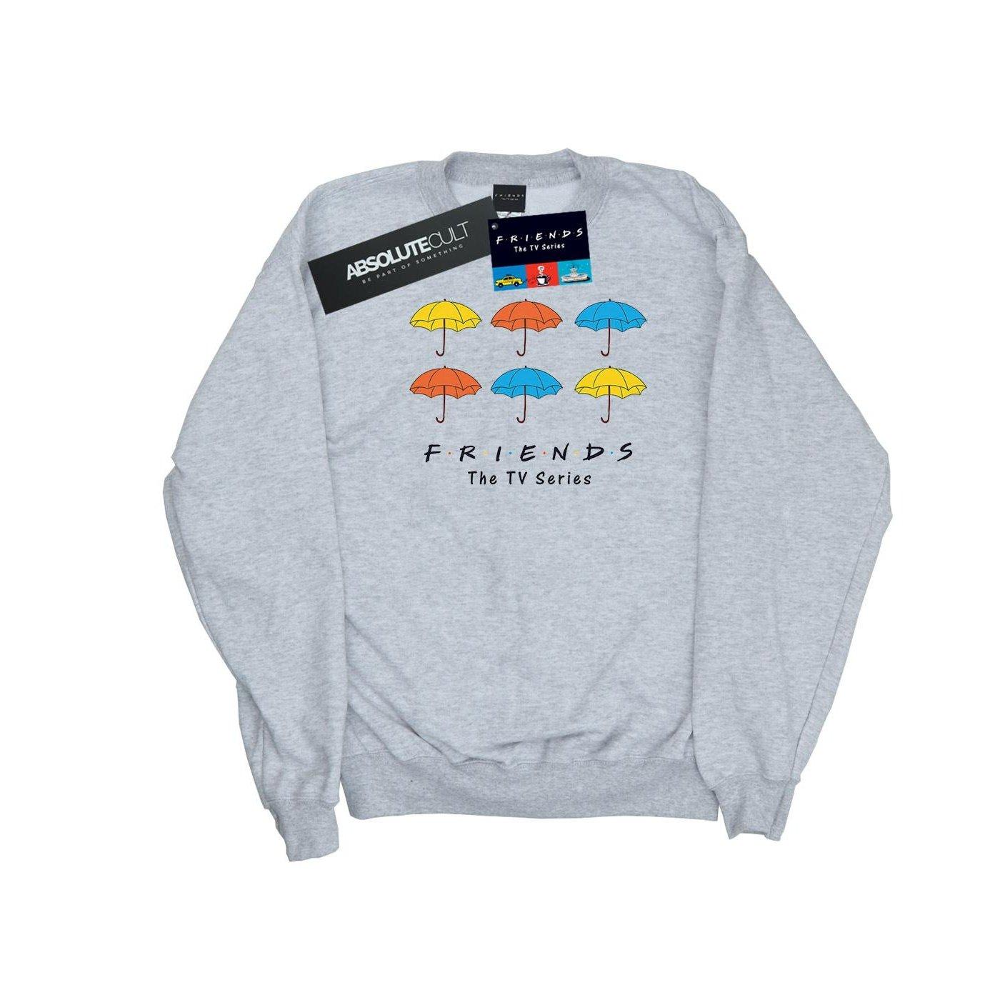 Image of Coloured Umbrellas Sweatshirt Jungen Grau 116