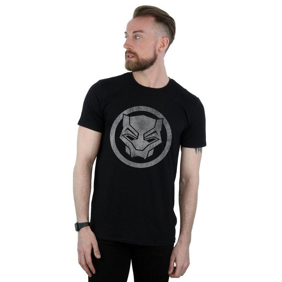 Black Panther Black Panther Maschera Logo T-Shirt  