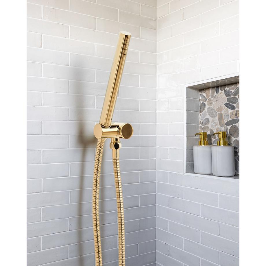 Beliani Pommeau de douche en Laiton Minimaliste MARFAU  