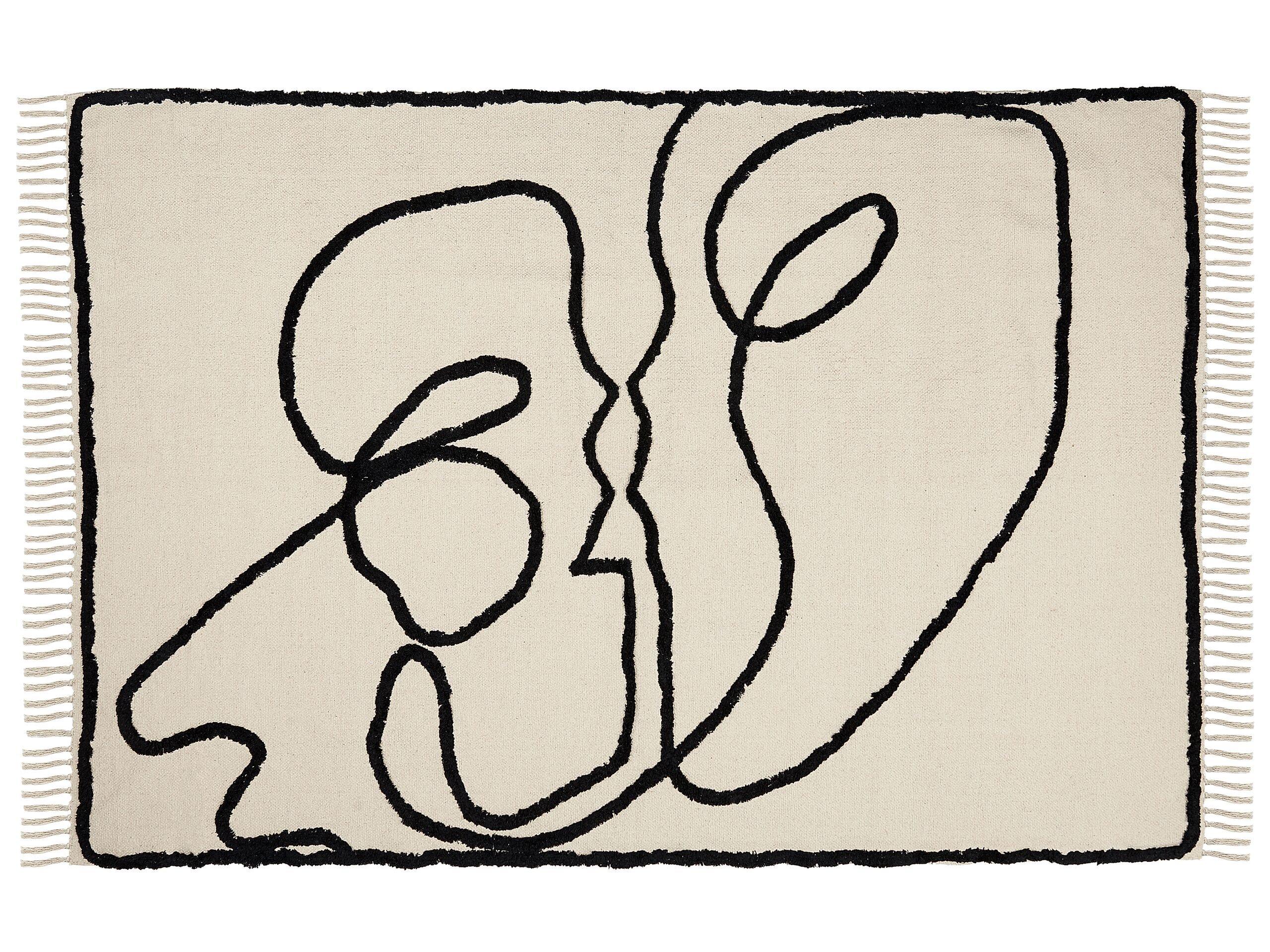 Image of Teppich aus Baumwolle Klassisch KONUR Teppich aus Baumwolle Klassisch KONUR