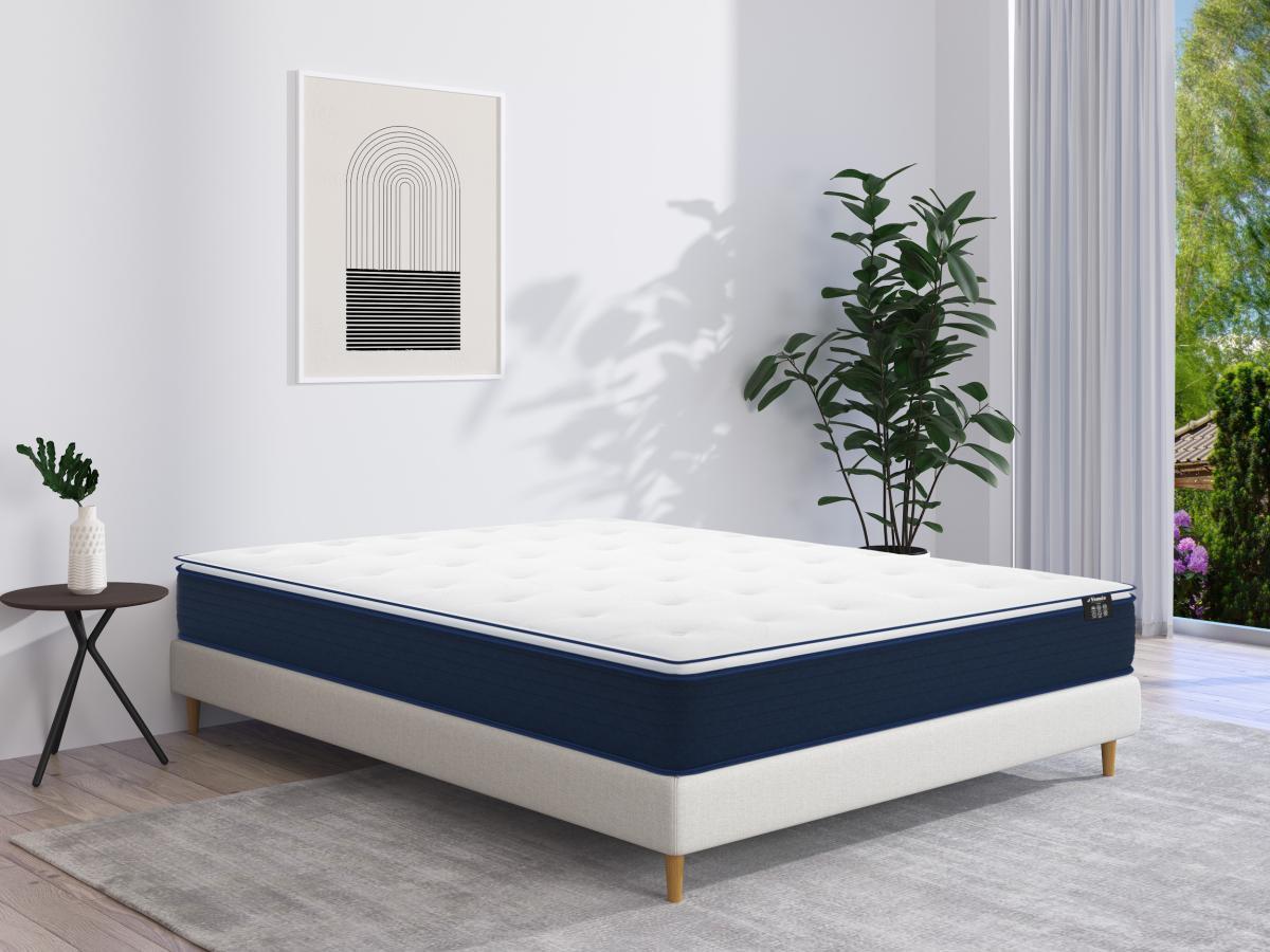 DREAMEA Matelas ressorts ensachés surmatelas intégré ALTIER de DREAMEA 10  