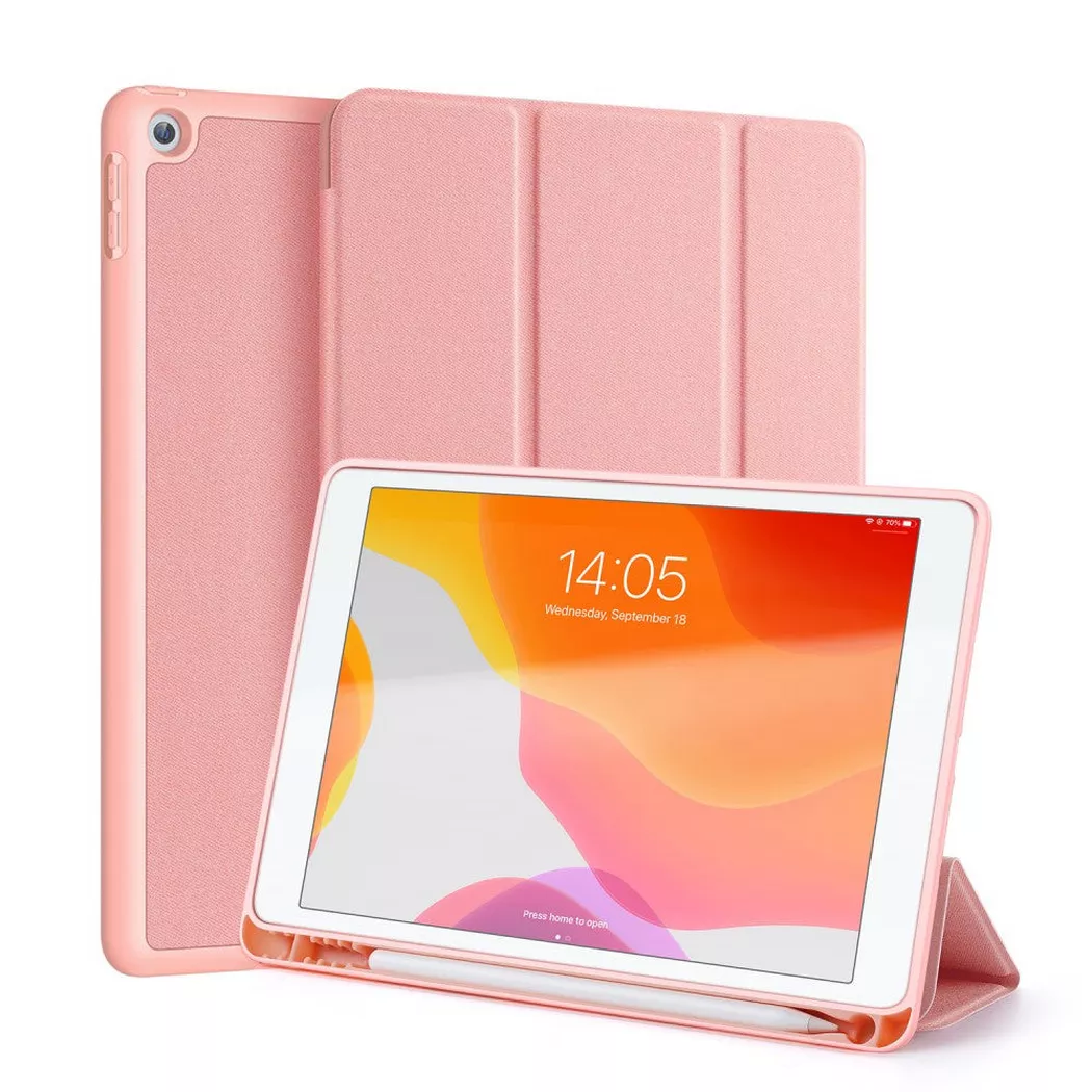 DuxDucis - iPad 10.2 Dux Ducis Domo Tri-fold Smart Case, Weiss Bunt, 10