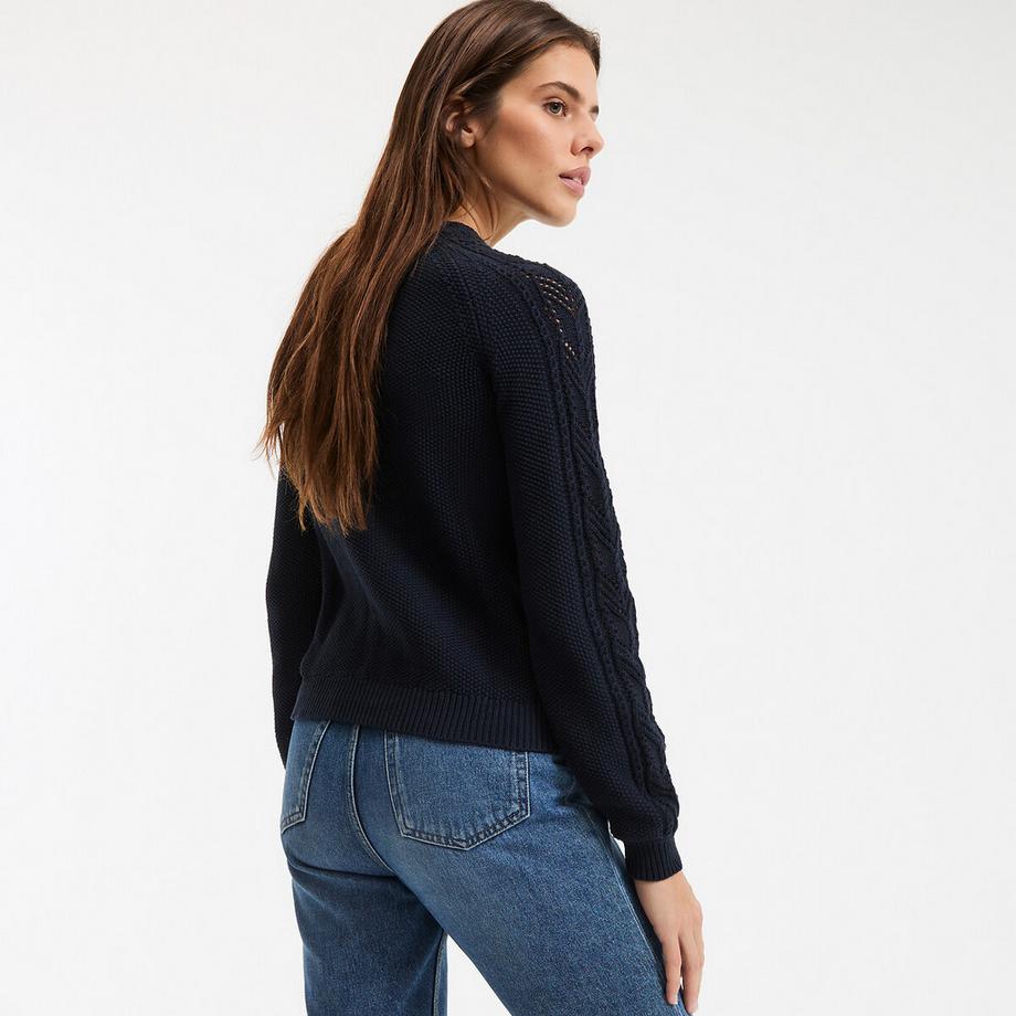 La Redoute Collections Cardigan Maille Pointelle  
