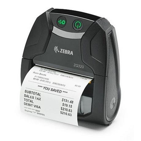 Zebra Technologies  Zebra ZQ320 Etikettendrucker Direkt Wärme 203 x 203 DPI 100 mmsek Verkabelt & Kabellos Bluetooth 