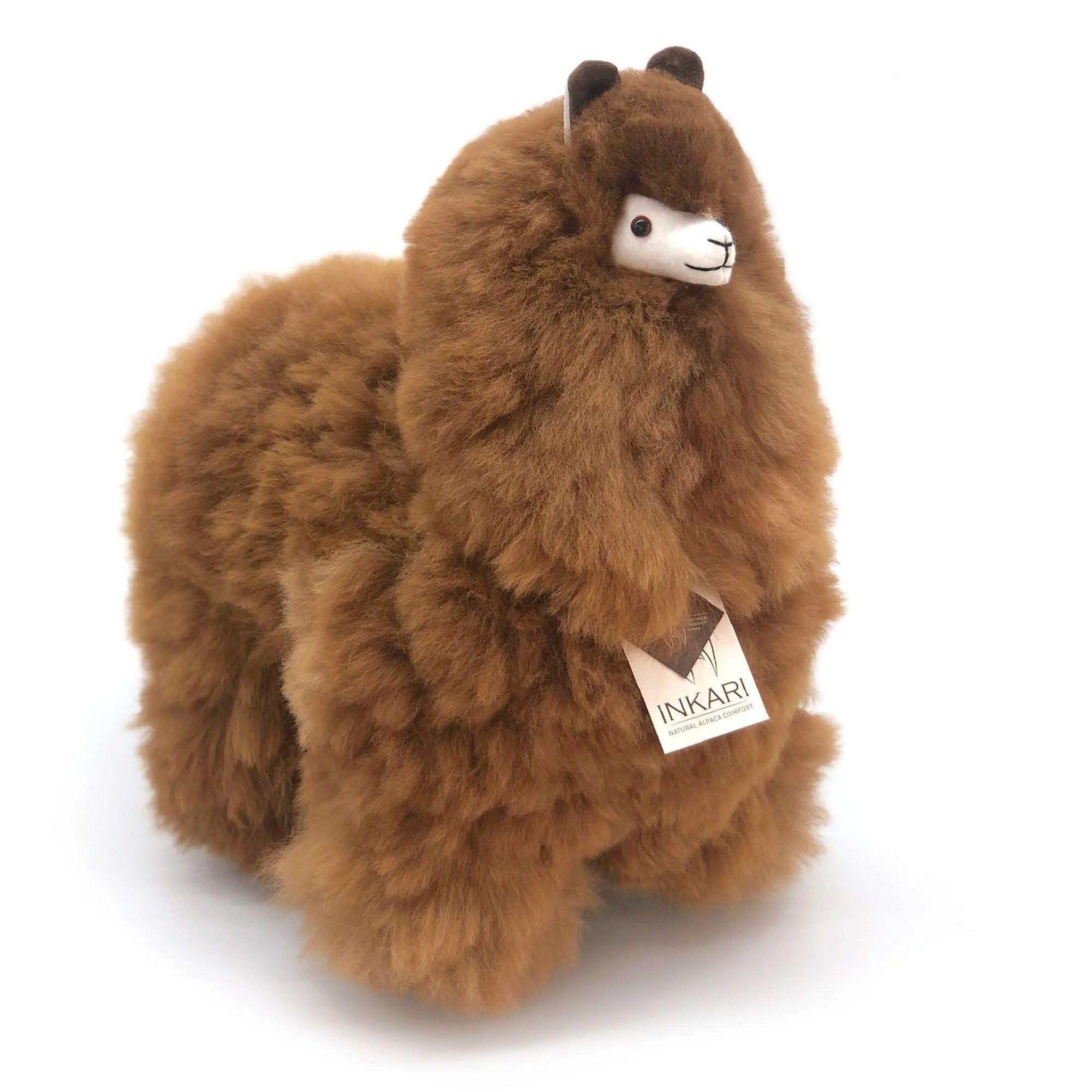 Inkari  Peluche Alpaga Large (50 cm) - Caramel 