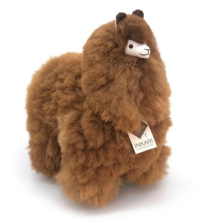 Inkari  Peluche Alpaga Large (50 cm) - Caramel 